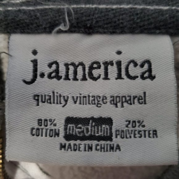 Niagara Falls Heather Gray Unisex Hoodie from j. america, M - Picture 3 of 7